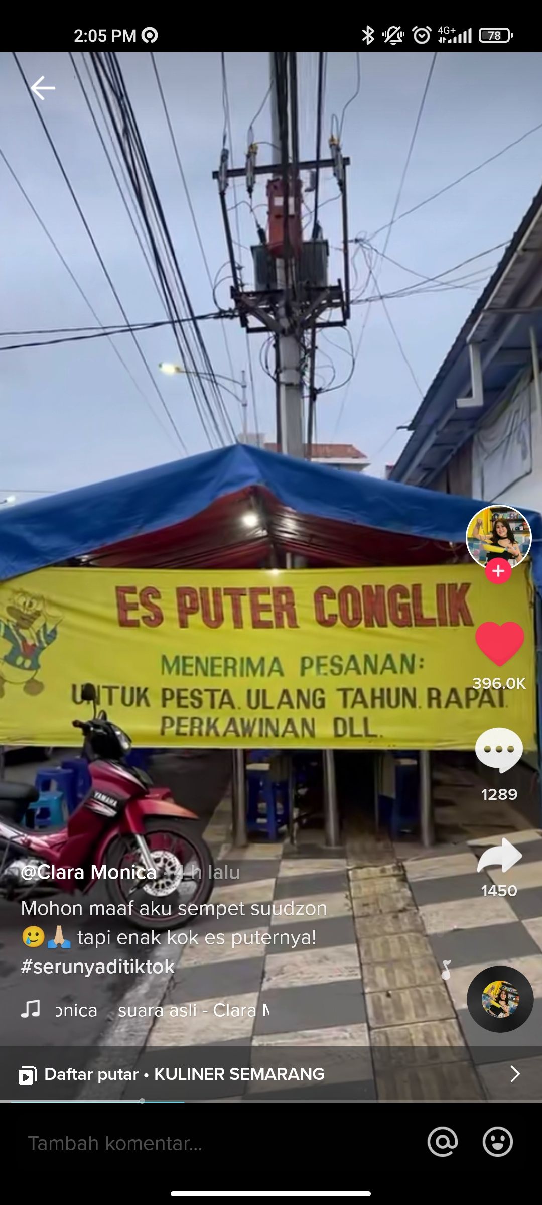 Sempat Dikira Ketok Harga, Wanita Ini Minta Maaf Pada Penjual Es Puter