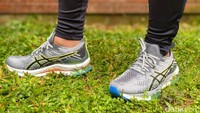 Selain untuk berlari, sepatu ini juga nyaman digunakan untuk Anda melakukan workout yang didominasi lompatan, seperti burpee workout dan jump jack workout. Anda juga bisa memakanya untuk kegiatan sehari-hari. (Resha Pratama/detikSport)