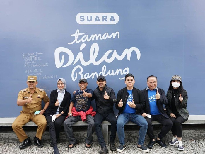 Taman Dilan Diresmikan di Bandung