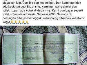 Viral Parkir Bus Rp 350 Ribu di Yogya, Segini Tarif Resminya