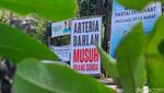 Nah Lho! Ada Baliho Arteria Dahlan Musuh Orang Sunda Mejeng di Bandung