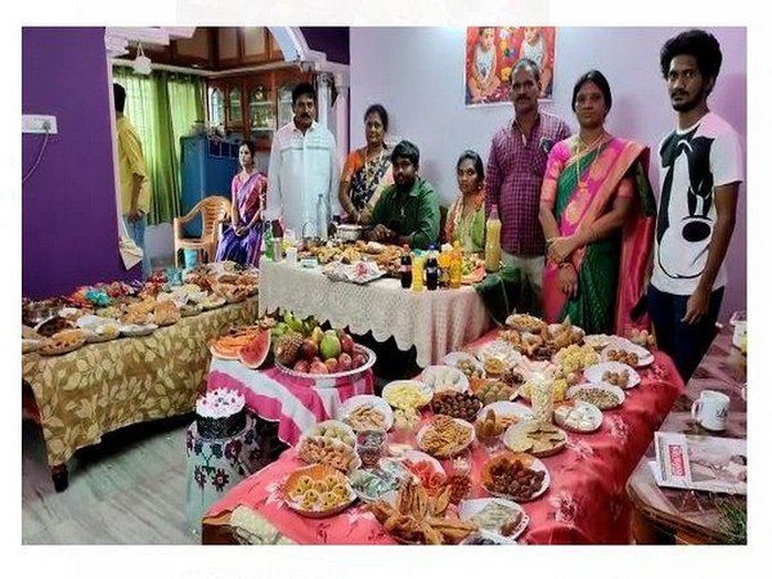 Wow! Keluarga Mertua Ini Siapkan 365 Makanan untuk Sambut Calon Menantu