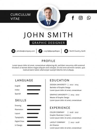 Contoh Daftar Riwayat Hidup