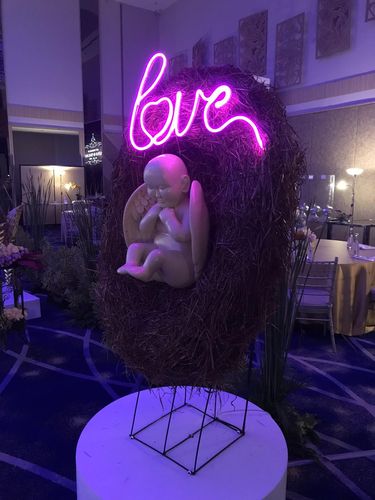 Dekorasi pernikahan viral di media sosial.