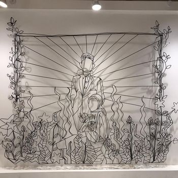 Dekorasi pernikahan viral di media sosial.