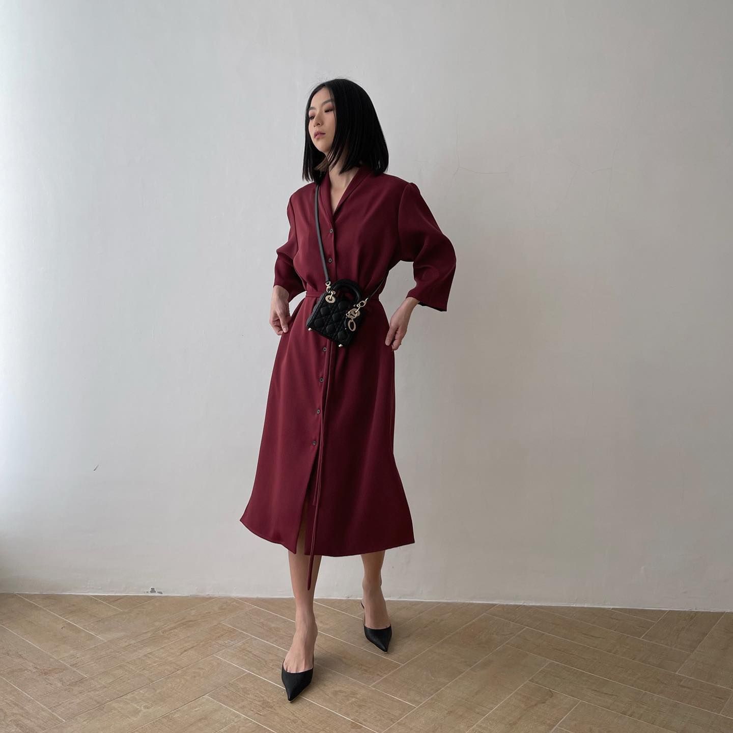 Opsi Dress Cantik Berwarna Merah untuk Merayakan Imlek 2022