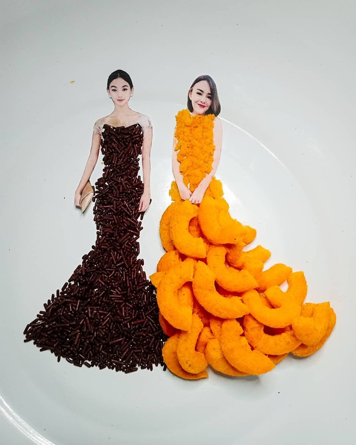 Fashion style dari makanan Fashion style dari makanan