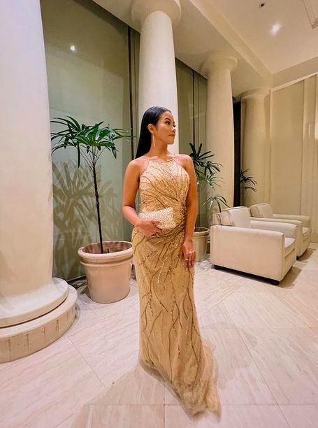 Gaya Kondangan Artis di Pernikahan VIdi Aldiano