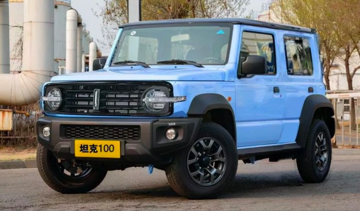 Great Wall Tank 100 Copy paste mobil suzuki Jimny dari China di sapa Great Wall Tank 100.