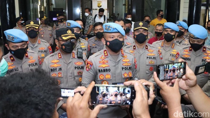 Kadiv Propam Polri Irjen Ferdy Sambo Kunjungan ke Polres Nganjuk.