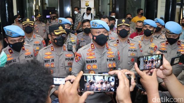 Kadiv Propam Polri Irjen Ferdy Sambo Kunjungan ke Polres Nganjuk.