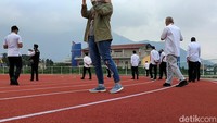 Menurut Bupati Garut Rudy Gunawan, lintasan itu sudah selesai dibangun bulan lalu. Saat ini Pemda Garut sedang berupaya mendaftarkannya ke IAAF (International Associations of Athletics Federations). 