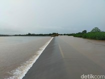 Waduk Nipa-nipa Makassar Status Bahaya Rendah, Air Sungai Melimpas ke Spillway