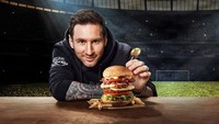 Lionel Messi Bakal Luncurkan Messi Burger dengan Topping Istimewa