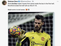 Meme David De Gea Sang Pahlawan Setan Merah