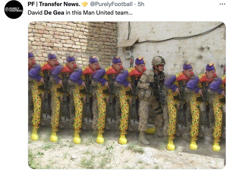 Meme De Gea Pahlawan