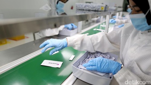 Produk diagnostik kesehatan sangat dibutuhkan untuk mengetahui dengan cepat di lapangan apakah seorang terjangkit suatu penyakit atau terinfeksi virus seperti COVID-19.