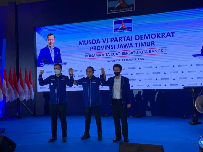 musda demokrat jatim di Surabaya