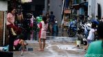 Suasana Terkini di Zona Merah Omicron Kalideres, Jakbar