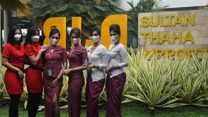 Pramugari Lion Group di Jambi.