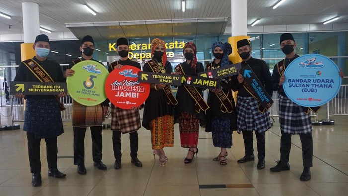 Pramugari Lion Group di Jambi.