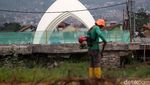 Progres Terkini Pembangunan Masjid Apung Al-Jabbar