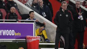 Foto: Ronaldo Diganti Maguire, Ngambek sama Rangnick