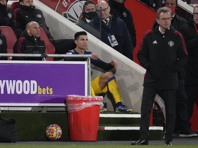 Foto: Ronaldo Diganti Maguire, Ngambek sama Rangnick