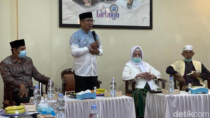 ridwan kamil di ponpes lirboyo