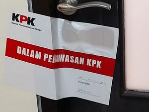 Penampakan Segel Ruang Hakim PN Surabaya yang Ditangkap KPK