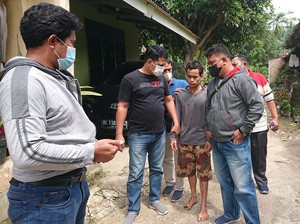 Satpom Lanud Suwondo Medan Tangkap 2 Pencuri Pagar Pengaman Perimeter