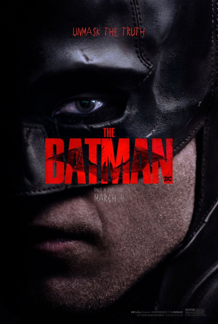 Poster baru The Batman yang diperankan Robert Pattinson sebagai Batman dan Zoë Kravitz sebagai Catwoman.