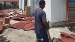 Potret Atap Masjid di Bima NTB Dibongkar Gegara Dinilai Mirip Gereja