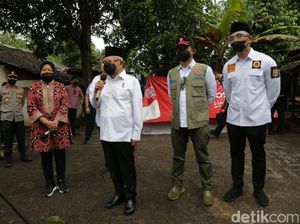 Nama Ibu Kota Baru Nusantara, Maruf Amin: Doain Saja