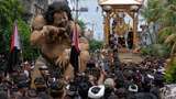 Ribuan Warga Bali Tumpah Ruah saat Ngaben Raja Pemecutan XI