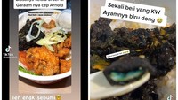 Zonk! Netizen Ini Dapat Ayam Goreng Biru karena Salah Tempat Beli