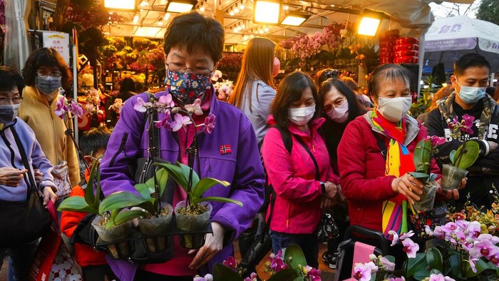 Flower Market in Hongkong