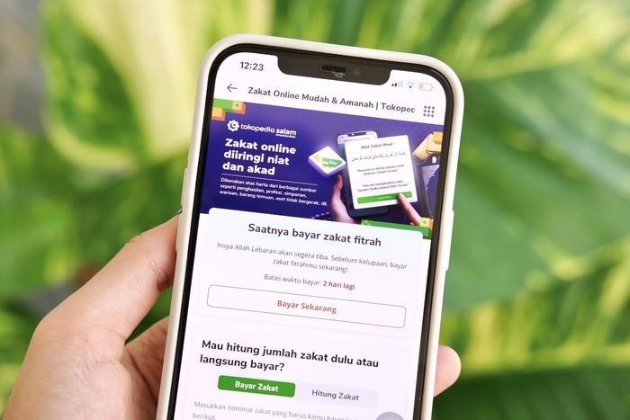 Ilustrasi Zakat di Tokopedia