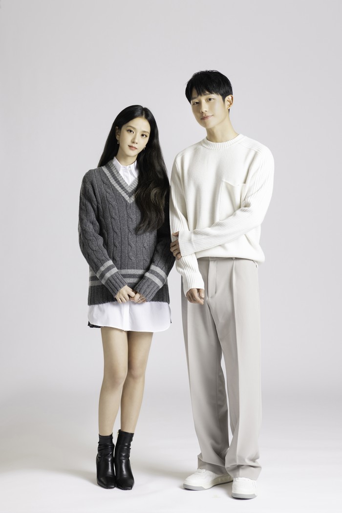 Jung Hae In dan Jisoo BLACKPINK Jung Hae In dan Jisoo BLACKPINK untuk Snowdrop
