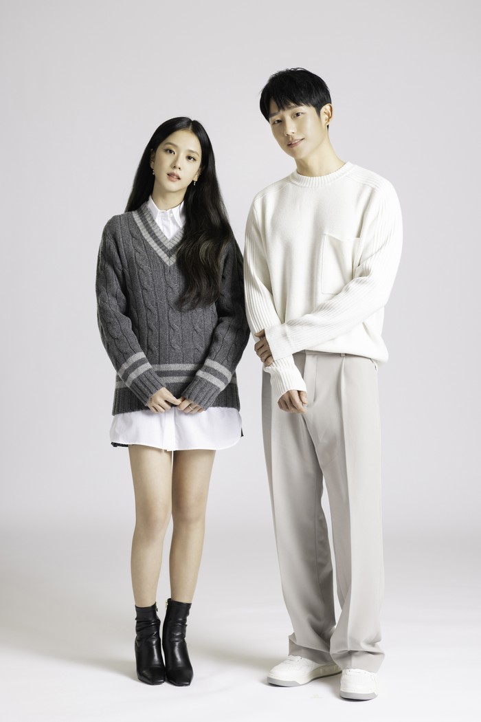 Jung Hae In dan Jisoo BLACKPINK Jung Hae In dan Jisoo BLACKPINK untuk Snowdrop