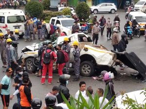 Rem Blong dan Jalanan Menurun, Kombinasi Maut Kecelakaan Bus-Truk di Indonesia