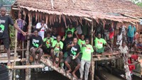 Beberapa kampung yang di kunjungi dalam kegiatan tersebut antara lain Kampung Bu, Kampung Agani, Kampung Sa, Kampung Er, Kampung Ma, dan Kampung Mumugu. Satgas Korps Marinir juga menghampiri masyarakat yang sedang mencari ikan serta membantu masyarakat yang sedang mengalami  kesulitan  di aliran sungai Pomats.