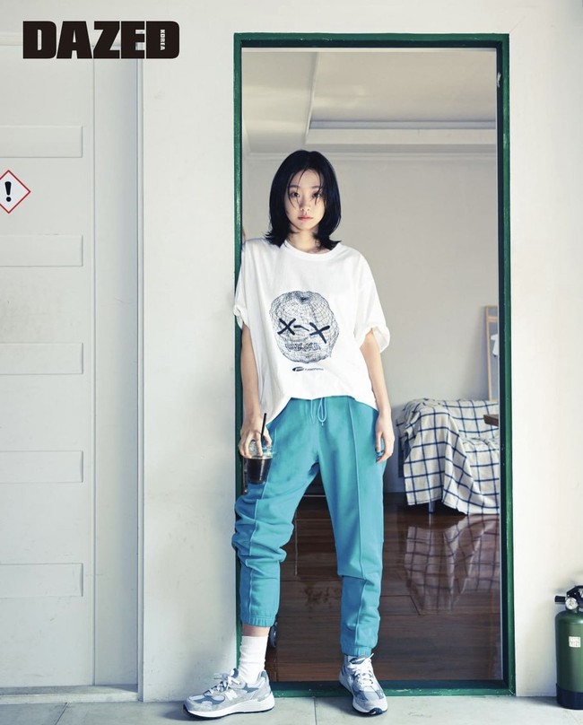 Our Beloved Summer menjadi ajang reuni Kim Da Mi dan lawan mainnya Choi Woo Shik. Keduanya dipertemukan dalam film The Witch: Part 1 The Subversion pada 2018. Foto: dok. Instagram @d_a___m_i