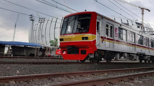 Lokasi bedeng di belakang Jakarta International Stadium (JIS), Jumat (21/1/2022).