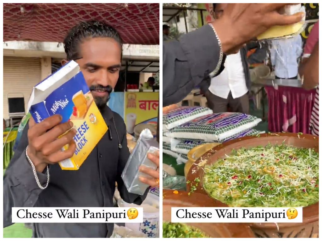 Penjual Panipuri Dihujat Gegara Tambahan Topping Keju