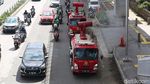 Mobil Gunner Spray Kembali Beraksi Cegah Omicron di Ibu Kota