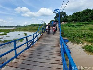 Sempat Patah, Jembatan Cihampelas Kembali Dibuka