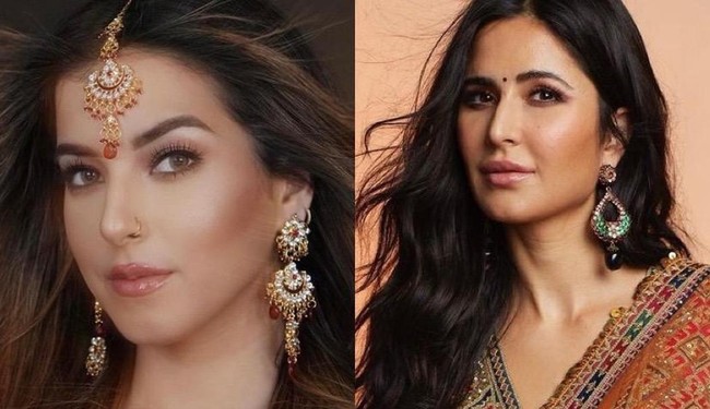 Baru-baru ini Tasya Farasya kembali mencuri perhatian karena berdandan ala artis Bollywood, Katrina Kaif. Tasya tampak mengenakan busana dan kain sari berwarna merah dengan dilengkapi aksesori khas India. Penampilannya itu membuat Tasya Farasya sukses bercosplay menjadi Katrina Kaif. Foto: Instagram