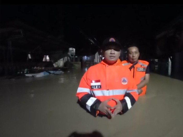 Banjir di Cirebon Sabtu subuh 22 Januari 2022