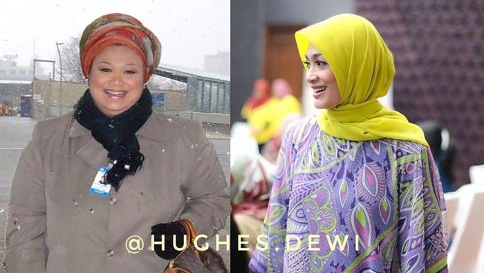 Diet artis yang bikin pangling